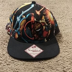 A Deathstroke snapback